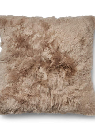 Maxi Float Wollkissen | Alpaka Wolle | Einseitig | 130x180 cm Taupe