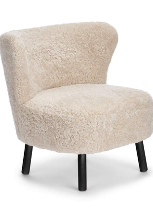 Emil Loungesessel | Lammfell Premium Beige