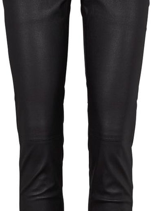 Ambra Leggings | Lammleder Schwarz