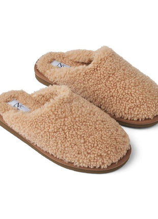 Unisex Curly Slippers | Lammfell Honig