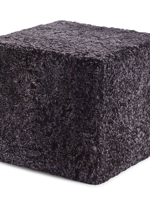 Lammfellpouf Premium | Kurzhaar | Neuseeland | 40x40x35 cm - Lammfellhaus.de