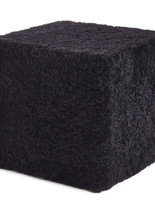 Lammfellpouf Premium | Kurzhaar | Neuseeland | 40x40x35 cm - Lammfellhaus.de